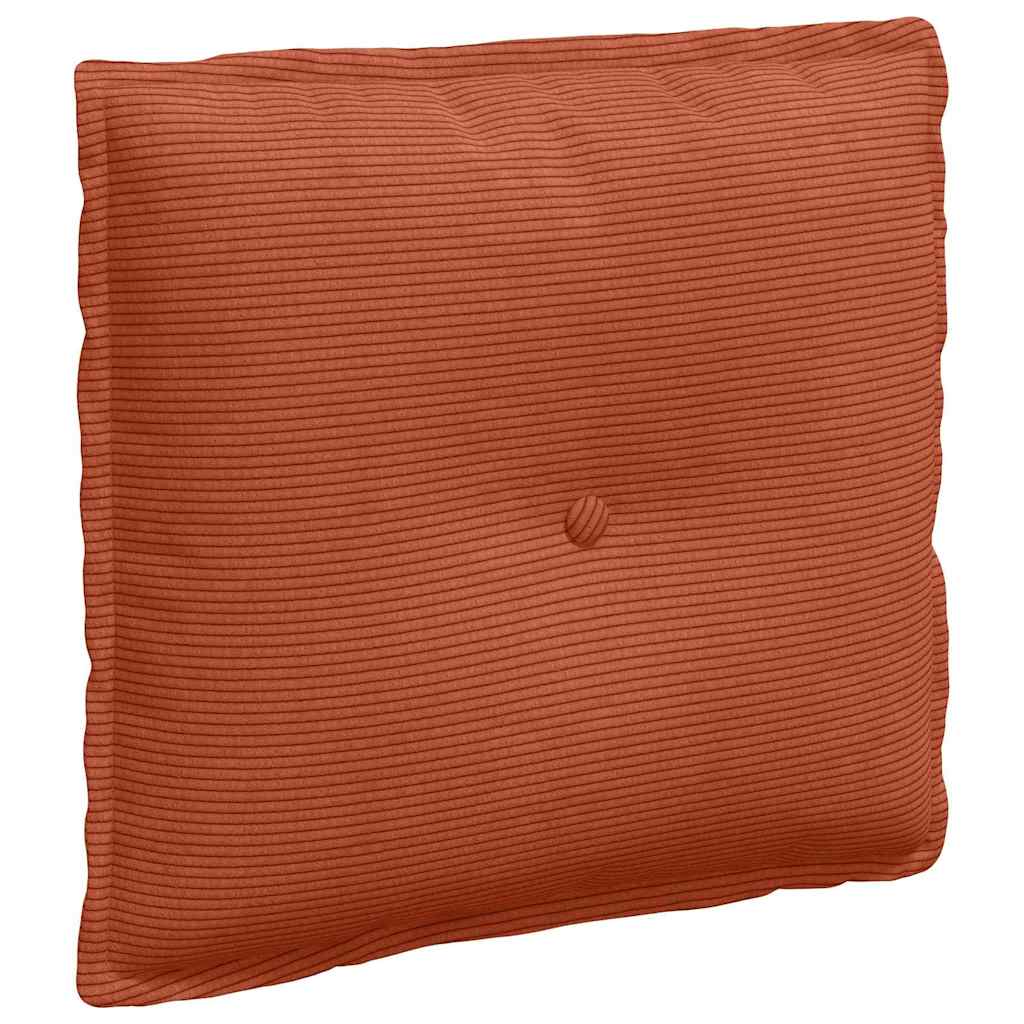 Jastuk za leđa Crvena narančasta 50 x 45 cm Kordura tekstil