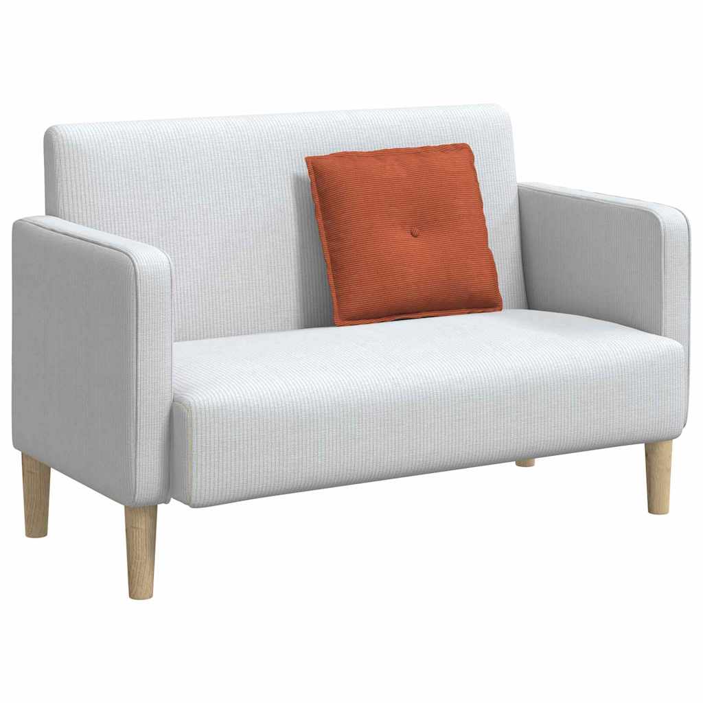 Jastuk za leđa Crvena narančasta 50 x 45 cm Kordura tekstil