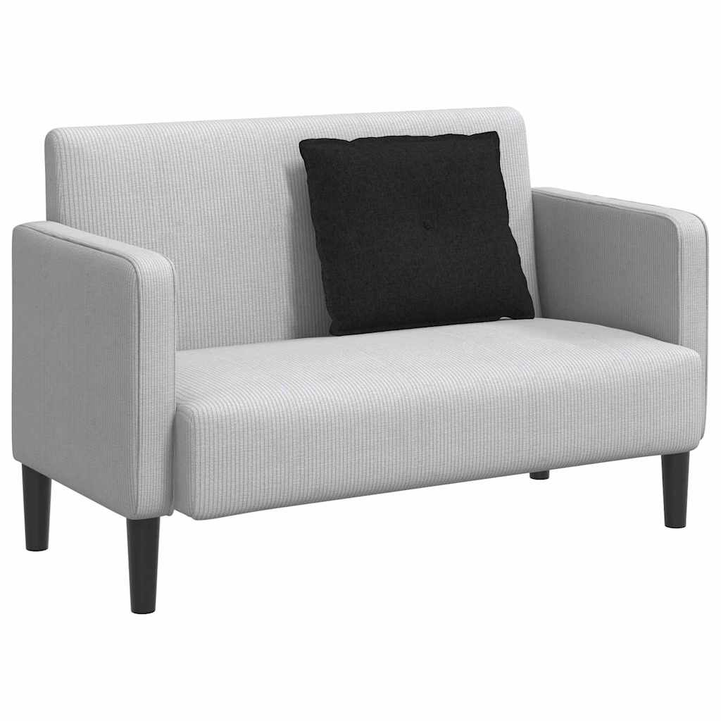 Jastuk za leđa Crna 60 x 19 x 50 cm tkanina