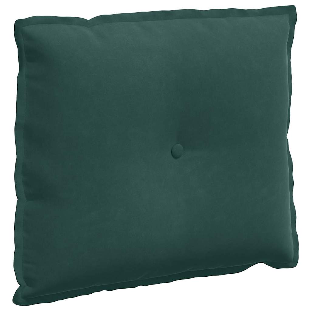 Jastuk za leđa Tamnozelena 60 x 50 cm Kordura tekstil