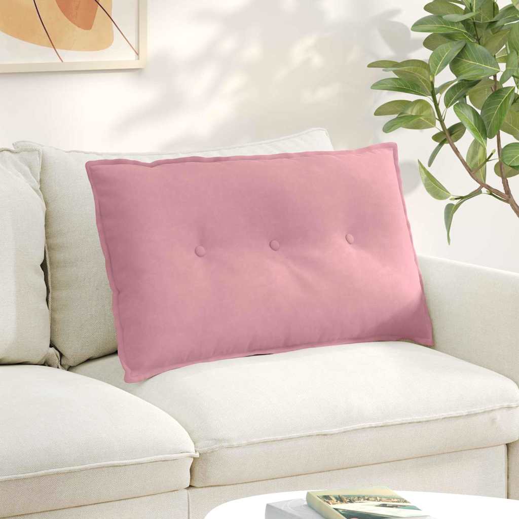Jastuk za leđa Ružičasta 80 x 50 cm Kordura tekstil
