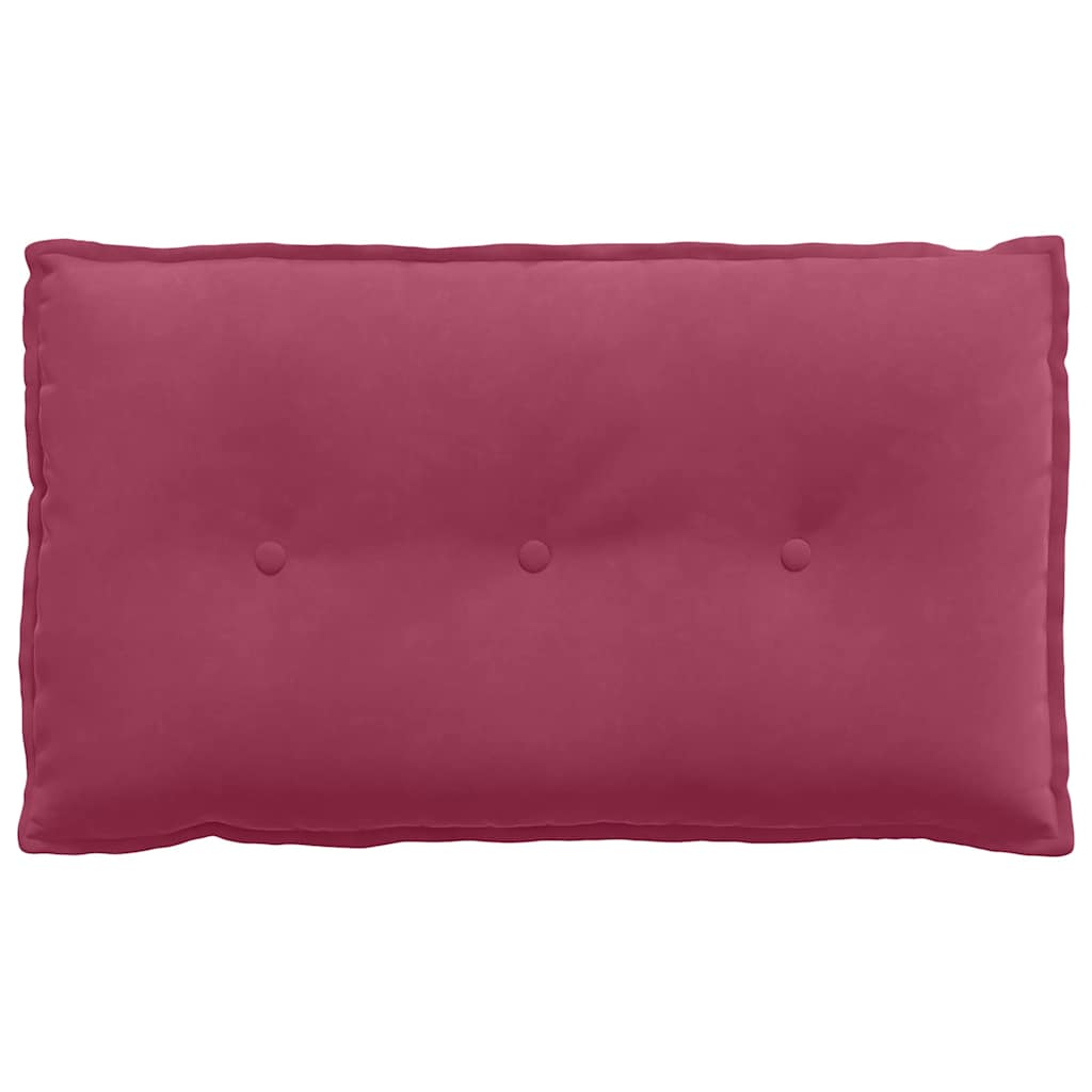 Jastuk za leđa Vinska crvena 80 x 50 cm Kordura tekstil