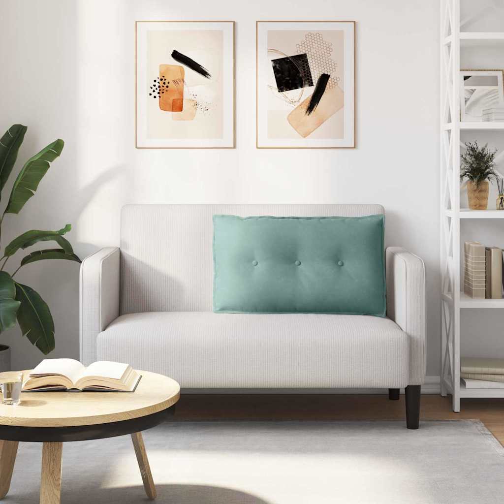Jastuk za leđa Morska zelena 80 x 50 cm Kordura tekstil