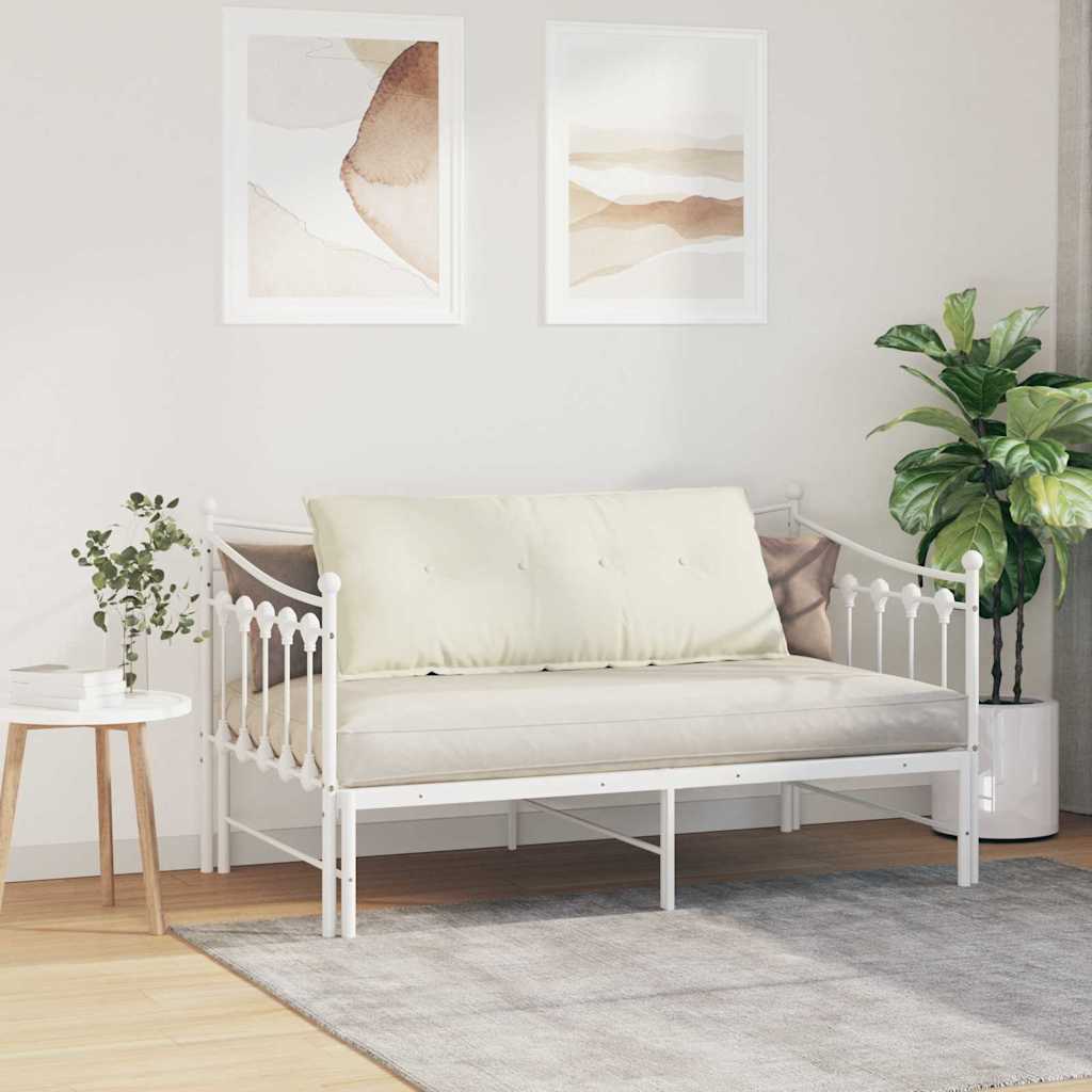 Jastuk za leđa Krema 120 x 50 cm Kordura tekstil