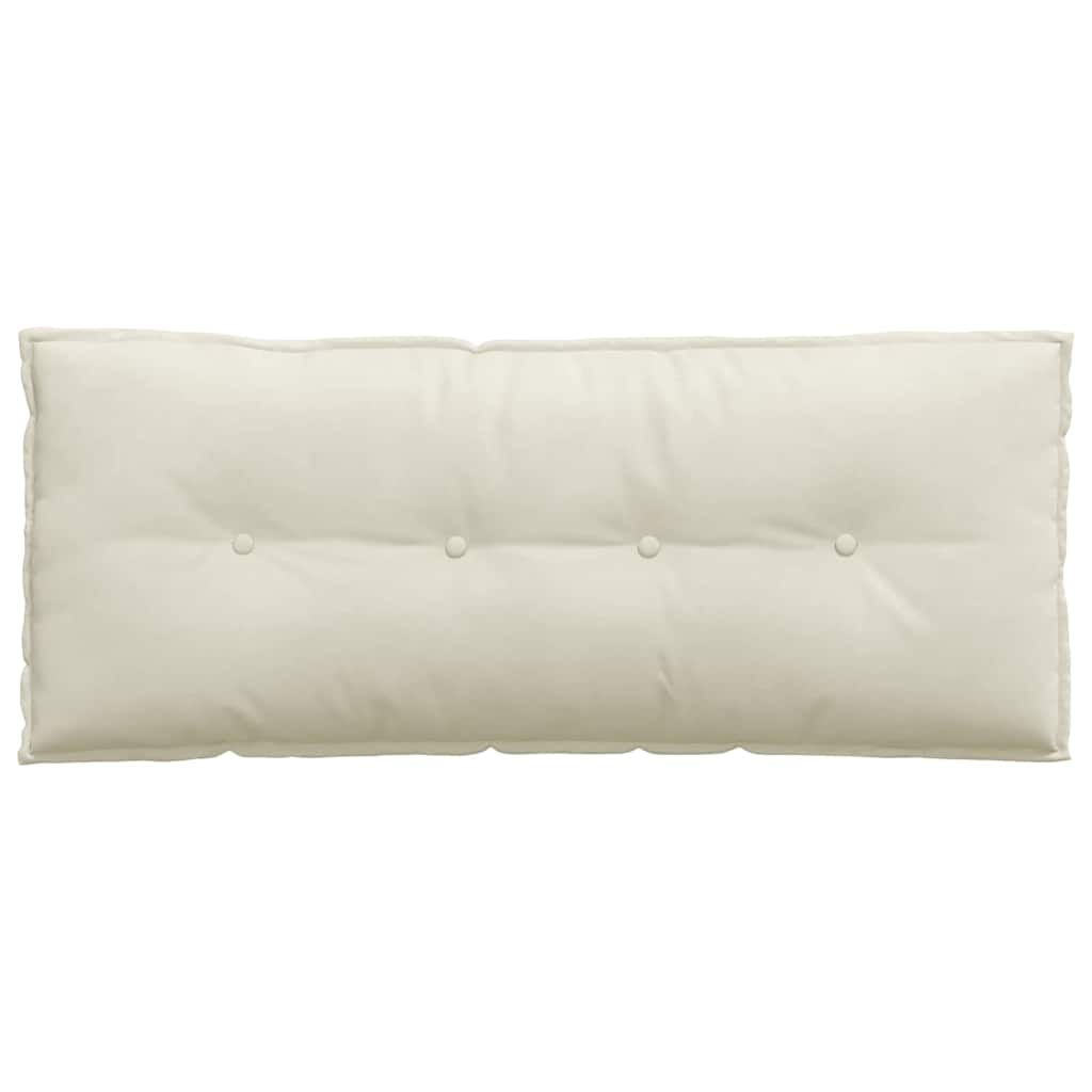 Jastuk za leđa Krema 120 x 50 cm Kordura tekstil