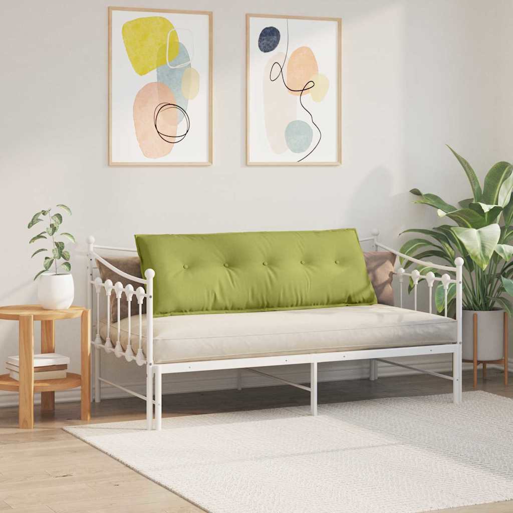 Jastuk za leđa Svijetlo zelena 140 x 19 x 50 cm tkanina