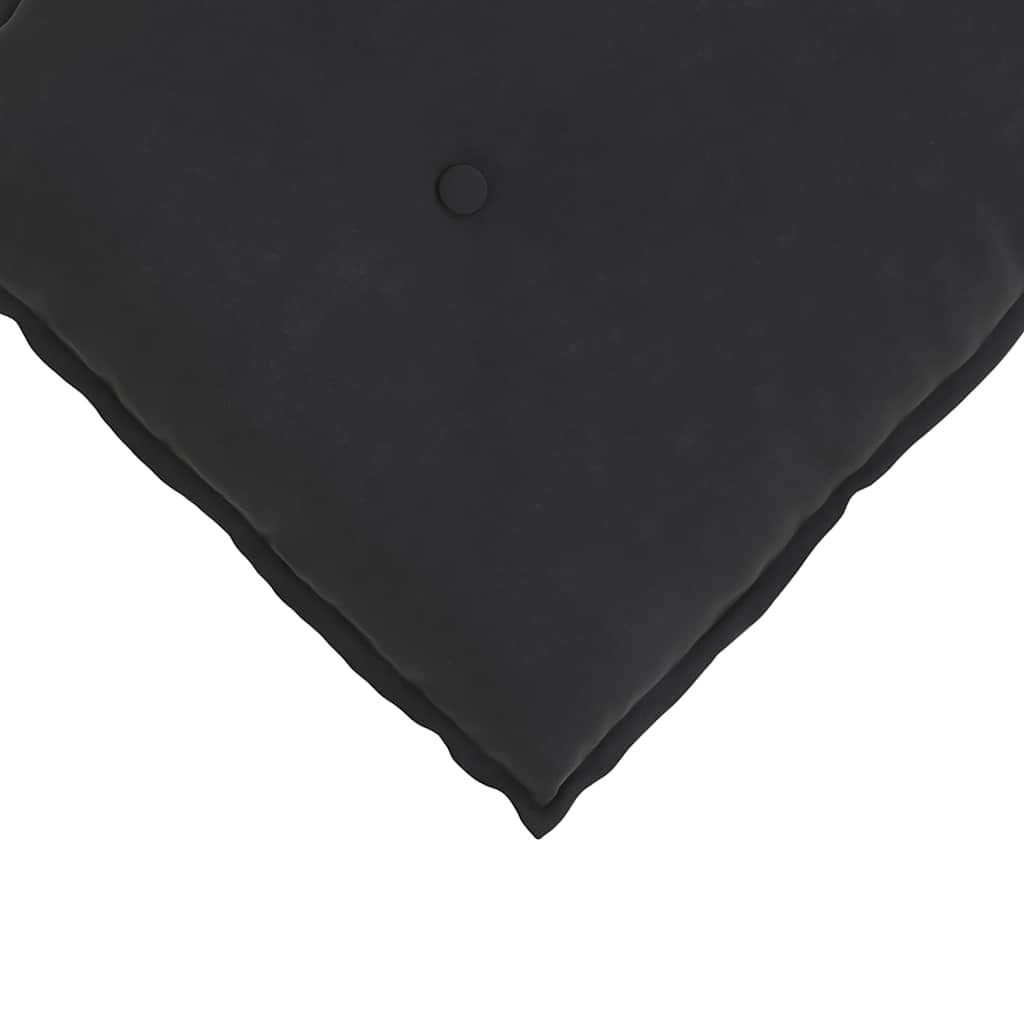 Jastuk za leđa Crna 140 x 50 cm Kordura tekstil