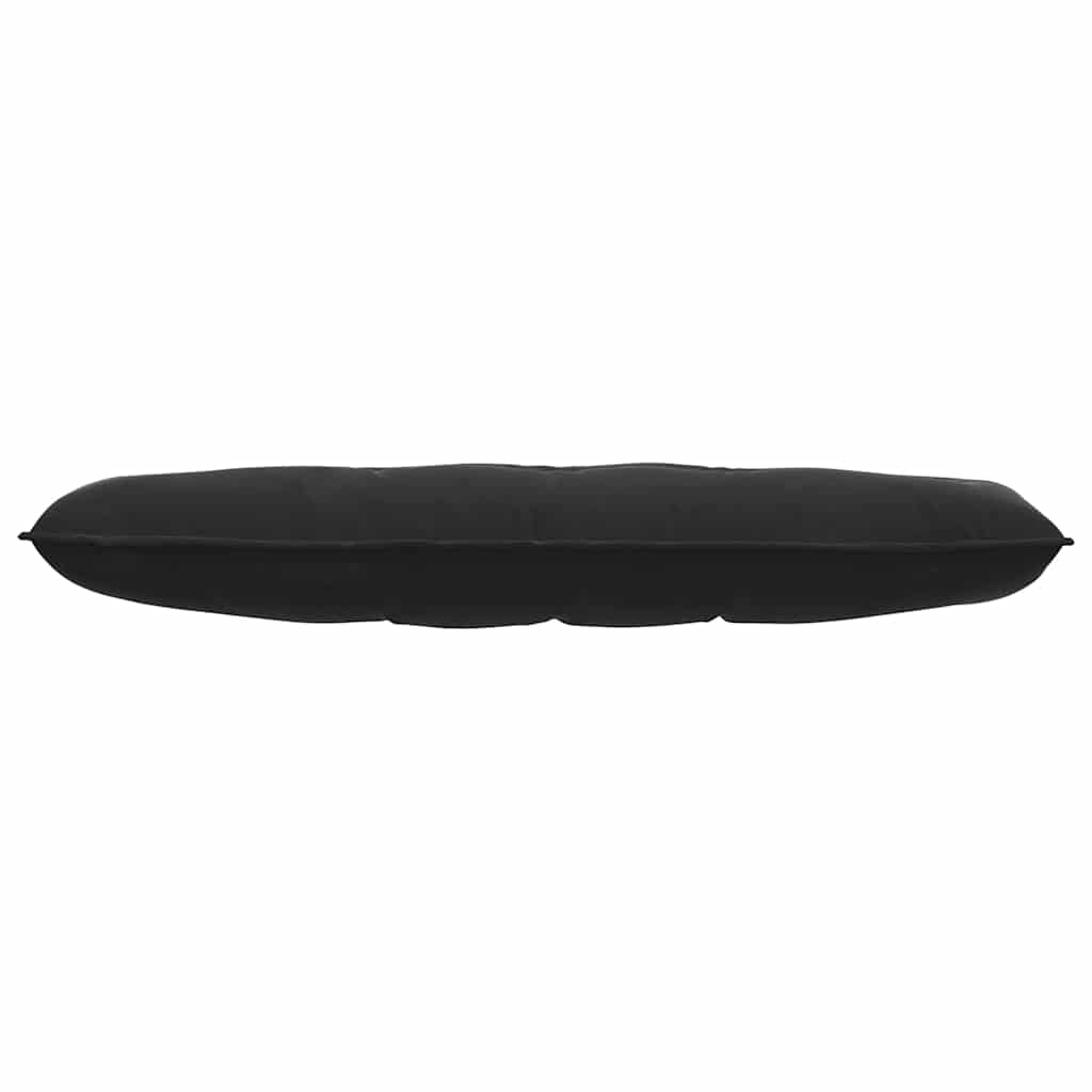 Jastuk za leđa Crna 140 x 50 cm Kordura tekstil