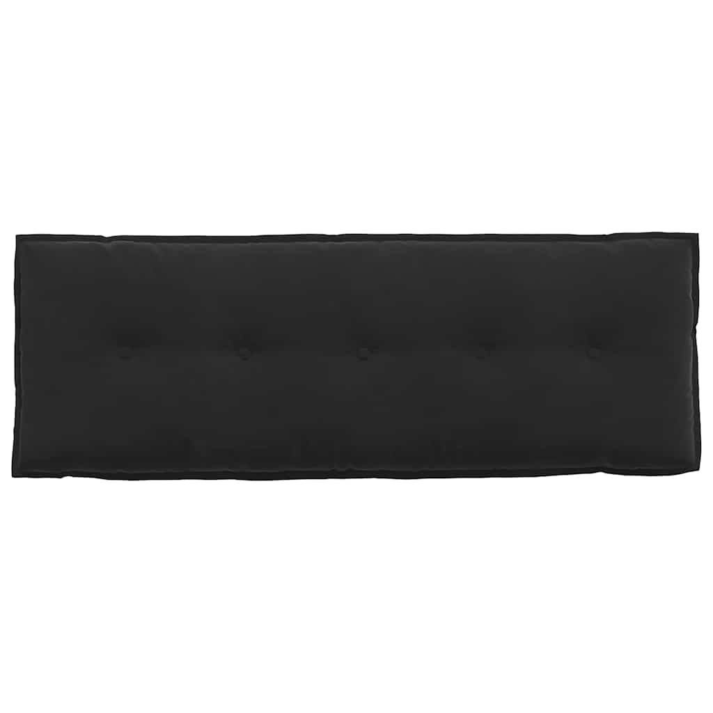 Jastuk za leđa Crna 140 x 50 cm Kordura tekstil