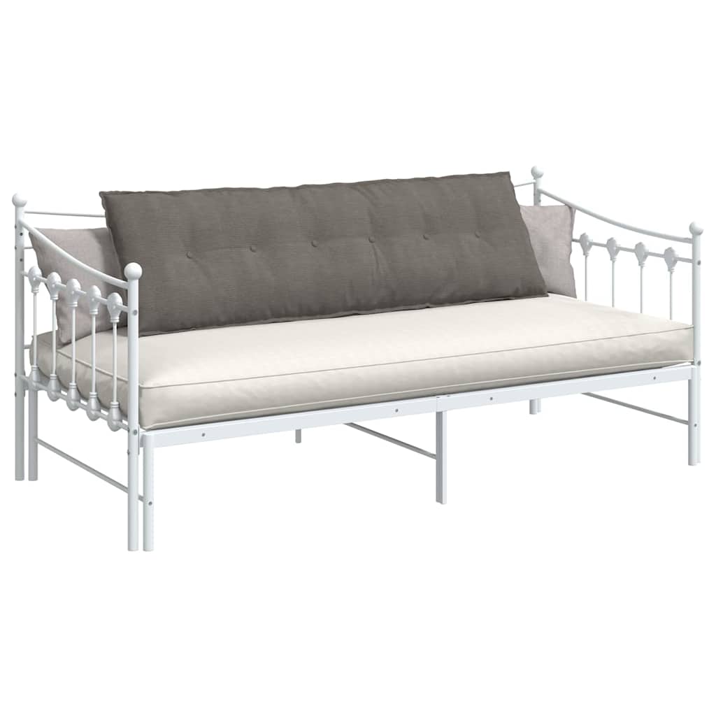 Jastuk za leđa Svijetlo siva 160 x 50 cm Kordura tekstil