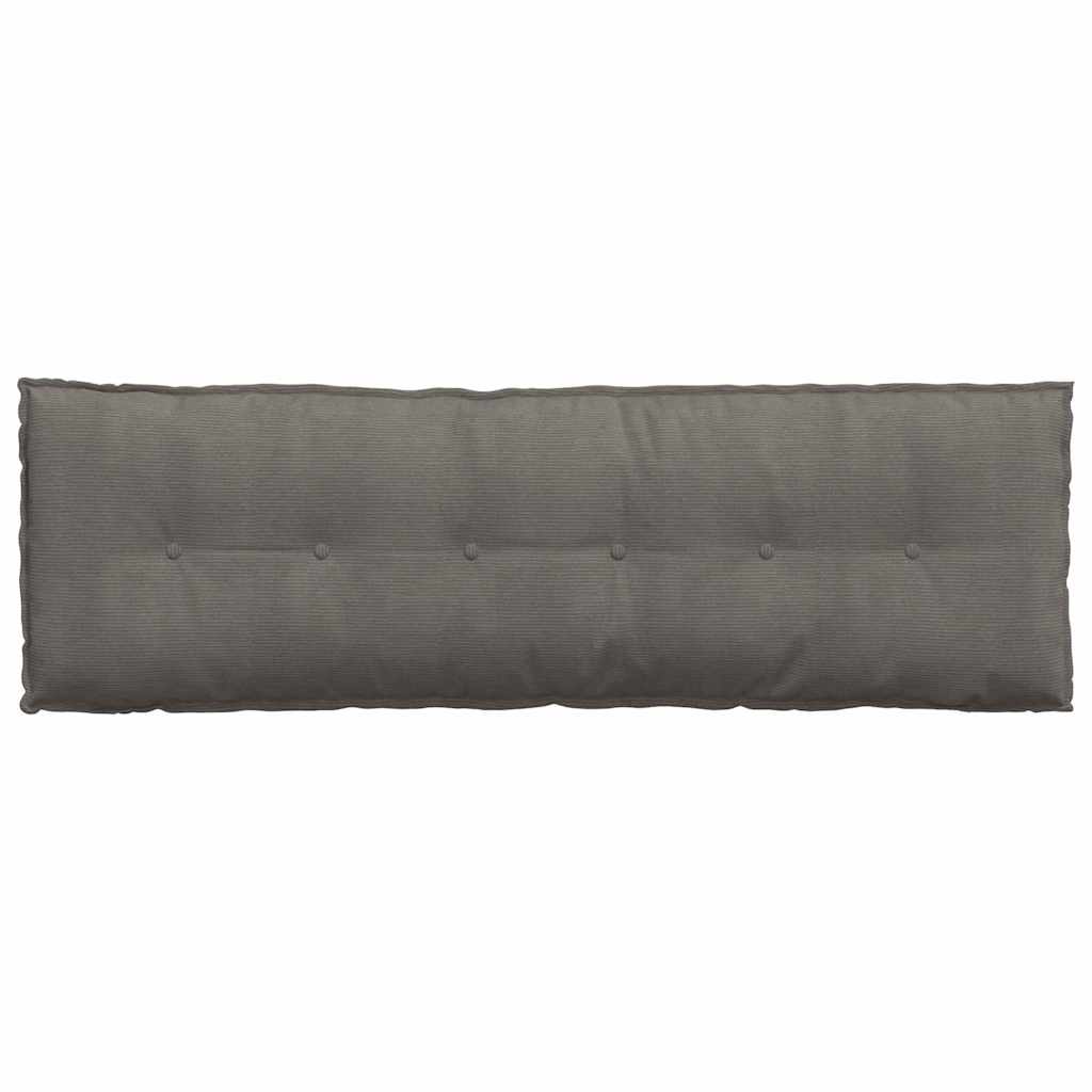 Jastuk za leđa Svijetlo siva 160 x 50 cm Kordura tekstil