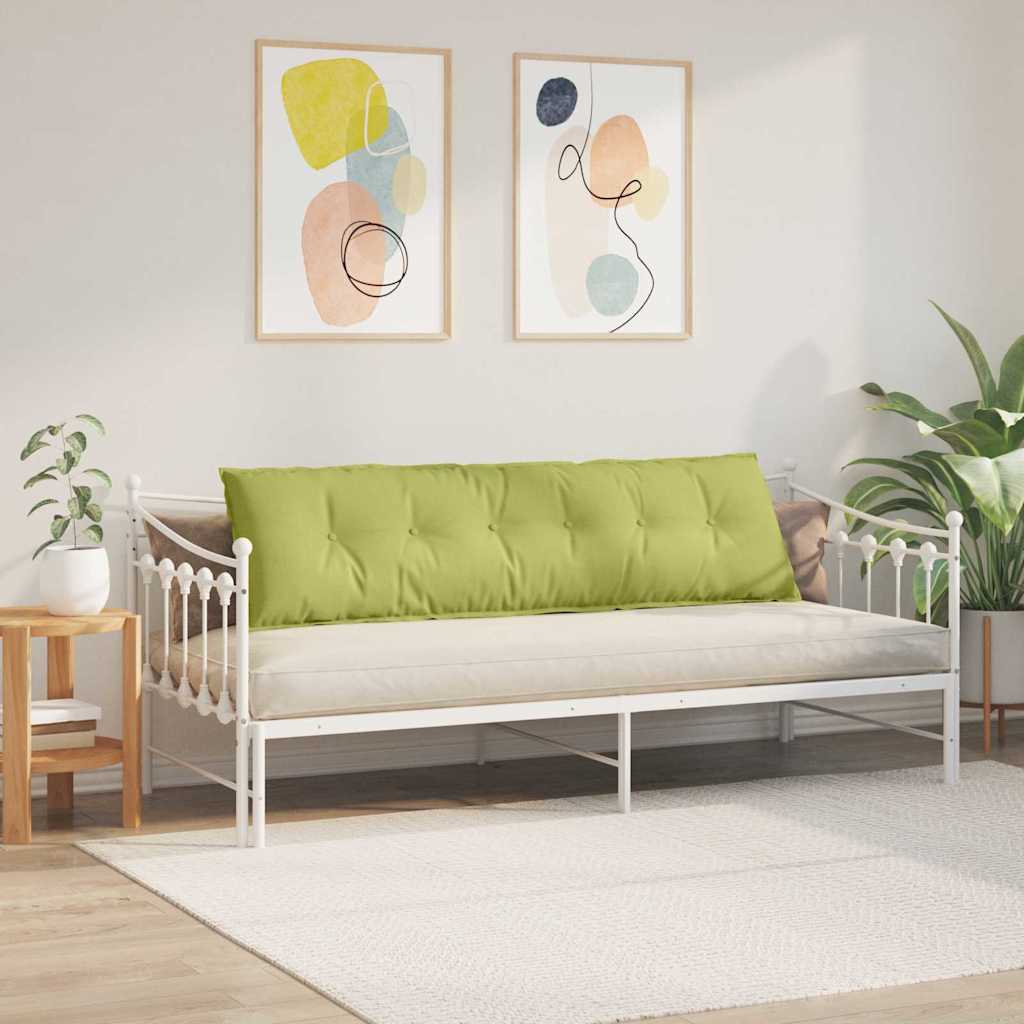 Jastuk za leđa Svijetlo zelena 180 x 19 x 50 cm tkanina