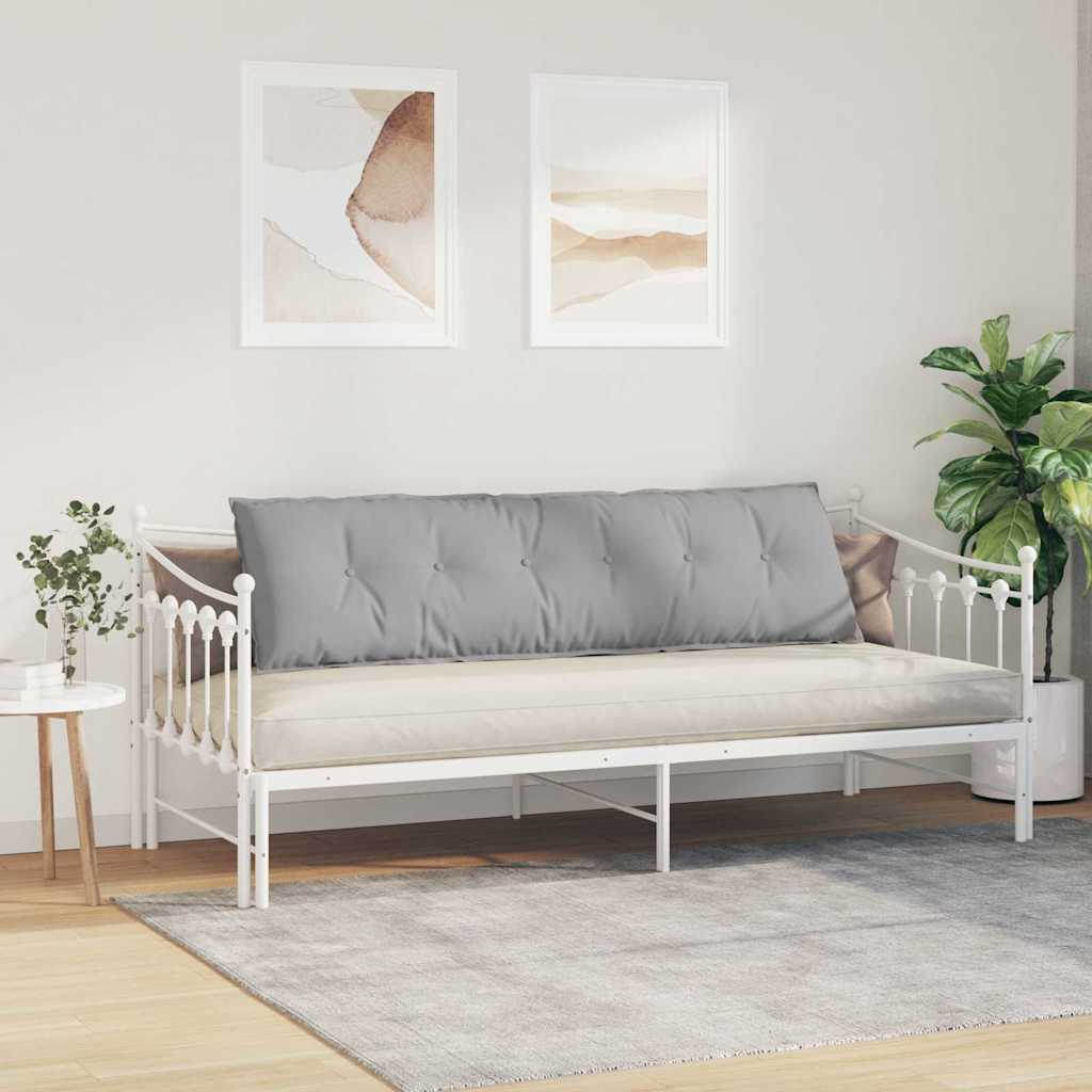 Jastuk za leđa Oblačnosiva 180 x 19 x 50 cm tkanina