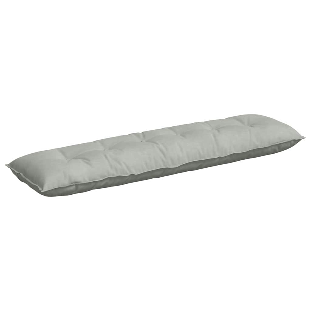 Jastuk za leđa Svijetlo siva 180 x 50 cm Kordura tekstil