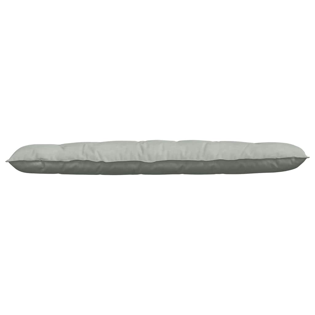 Jastuk za leđa Svijetlo siva 180 x 50 cm Kordura tekstil