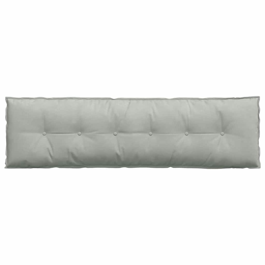 Jastuk za leđa Svijetlo siva 180 x 50 cm Kordura tekstil