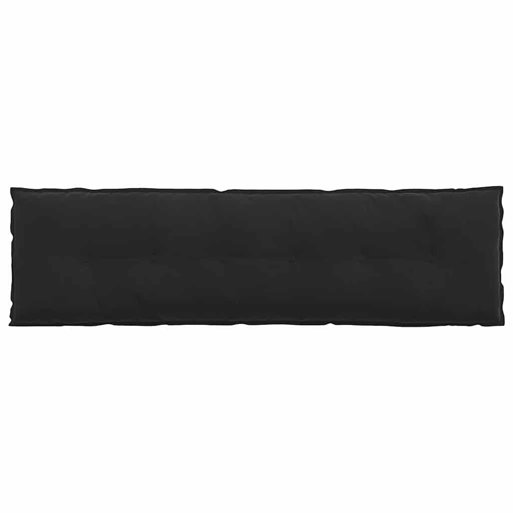 Jastuk za leđa Crna 180 x 50 cm Kordura tekstil