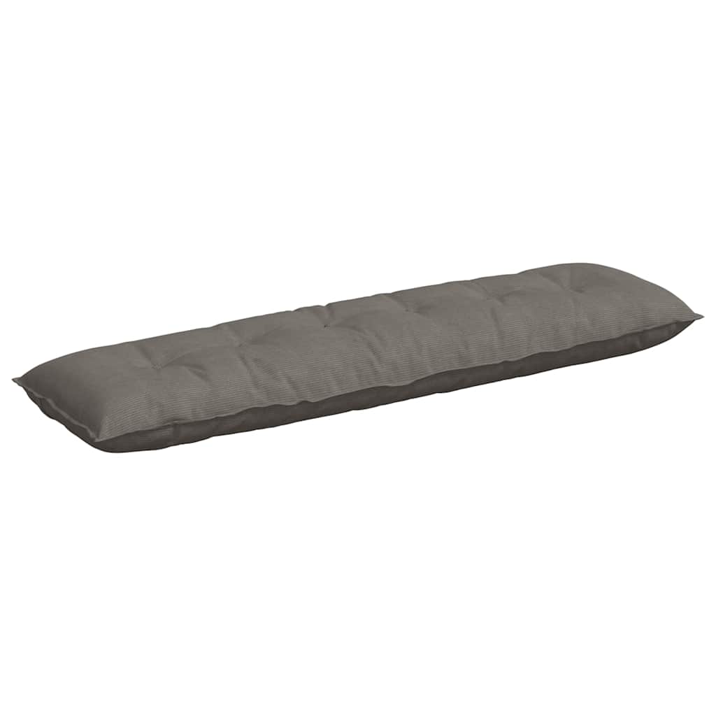 Jastuk za leđa Svijetlo siva 180 x 50 cm Kordura tekstil