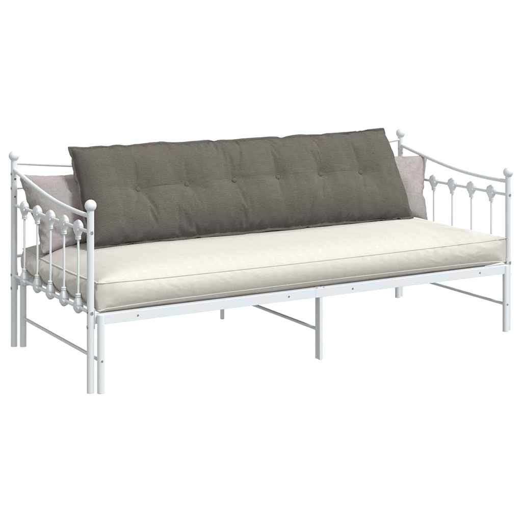 Jastuk za leđa Svijetlo siva 180 x 50 cm Kordura tekstil