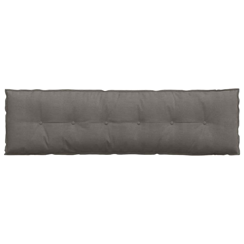 Jastuk za leđa Svijetlo siva 180 x 50 cm Kordura tekstil