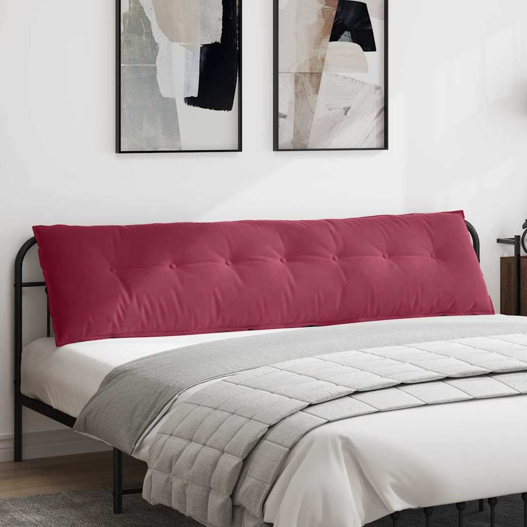 Jastuk za leđa Vinska crvena 200 x 50 cm Kordura tekstil
