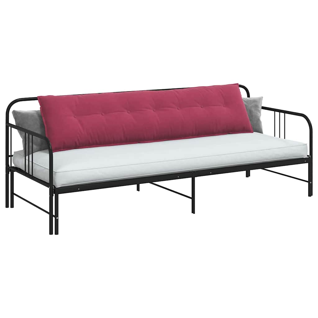 Jastuk za leđa Vinska crvena 200 x 50 cm Kordura tekstil