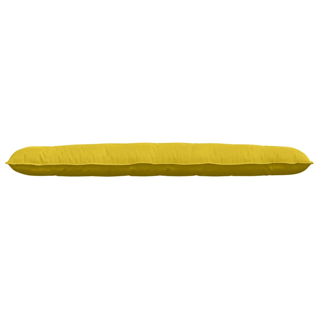 Jastuk za leđa Žuta 200 x 50 cm Kordura tekstil