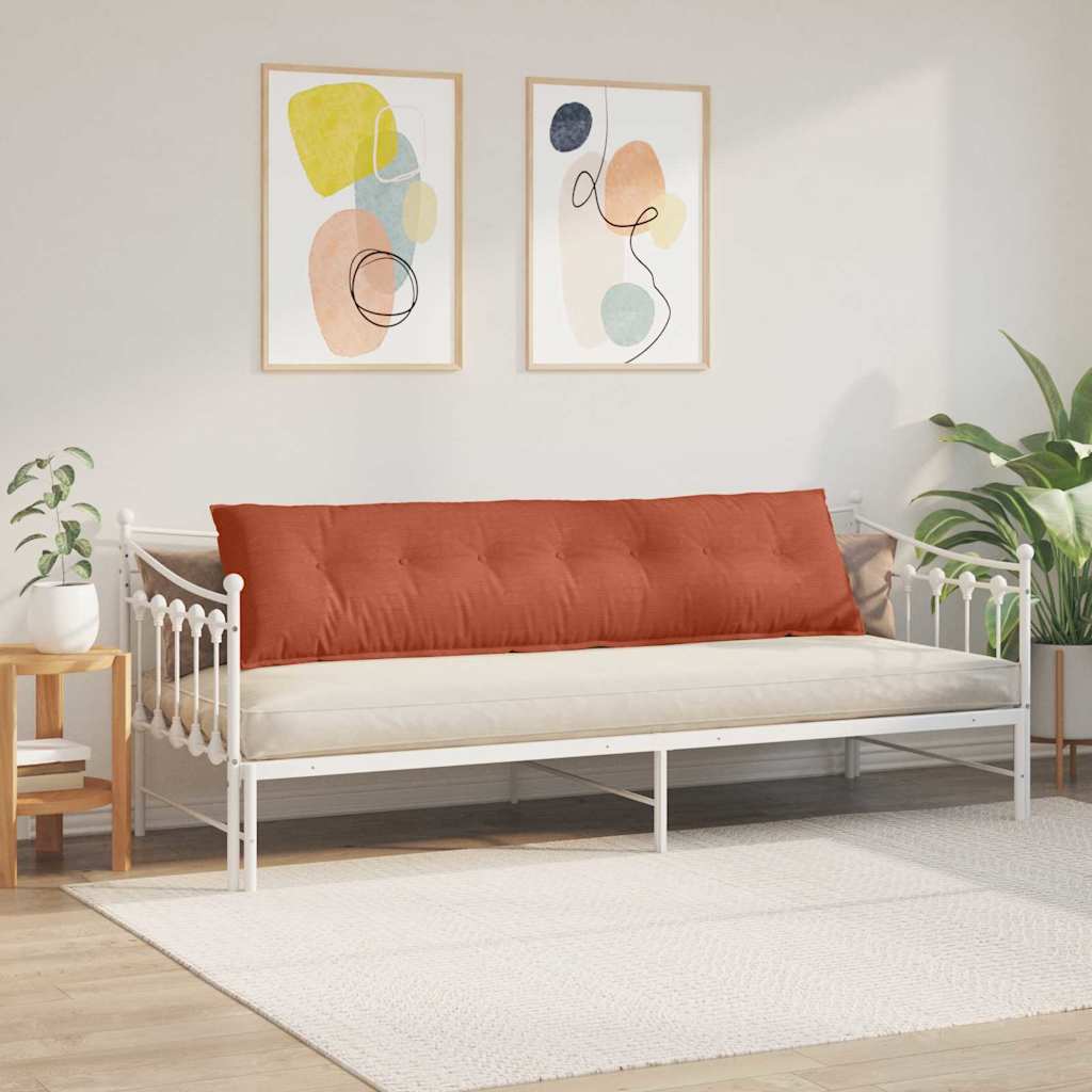 Jastuk za leđa Crvena narančasta 200 x 50 cm Kordura tekstil
