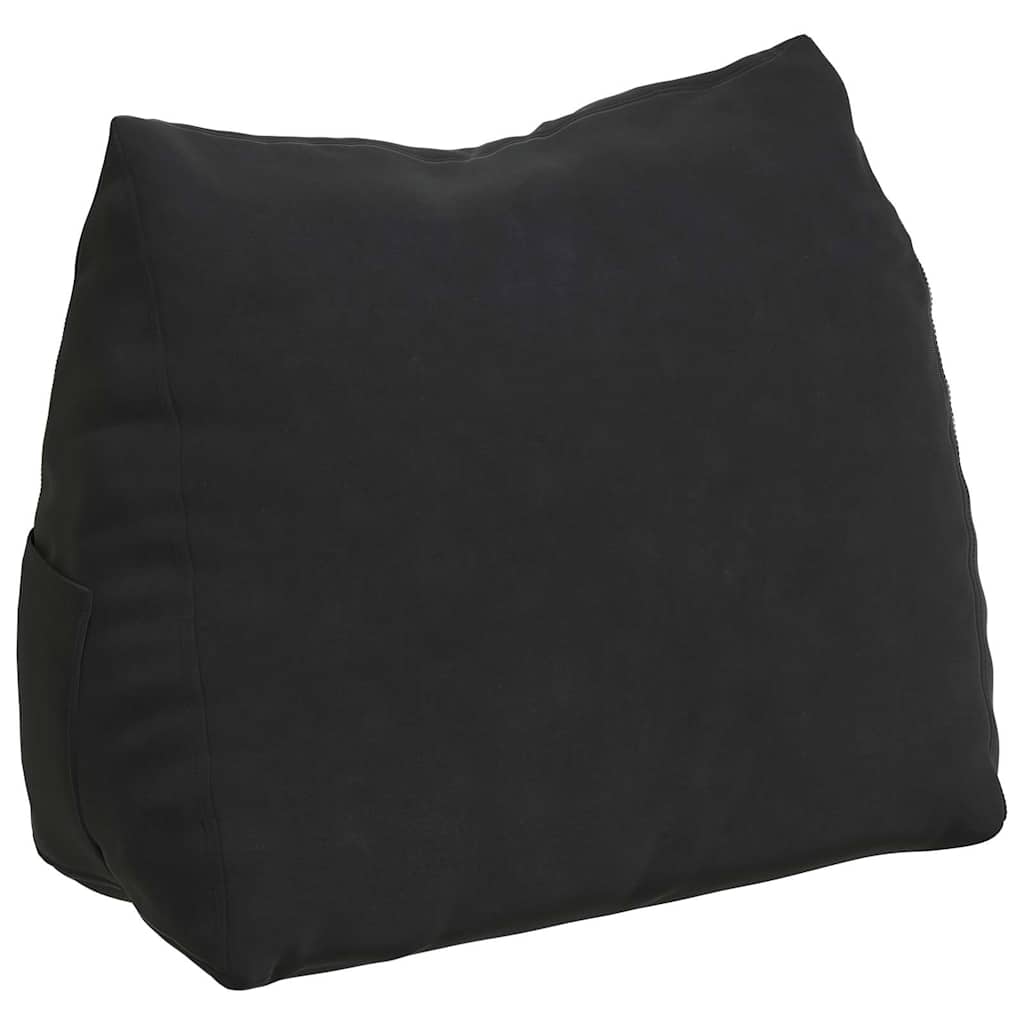 Jastuk za leđa Crna 45 x 20 x 35 cm Kordura tekstil