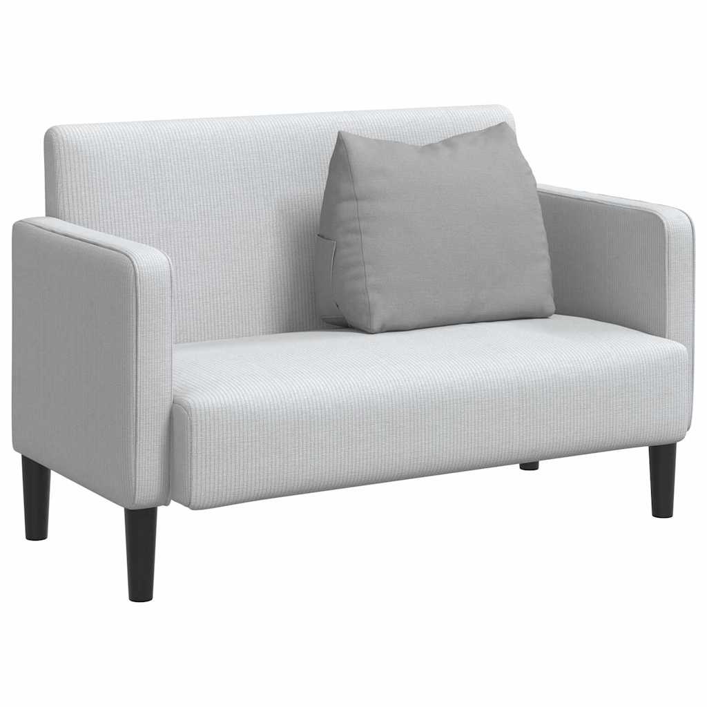 Jastuk za leđa Oblačnosiva 60 x 20 x 50 cm tkanina