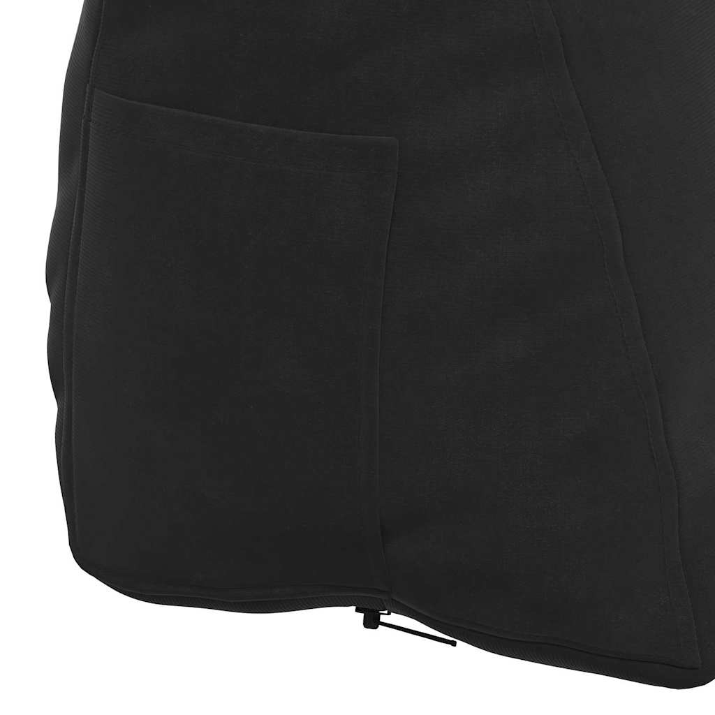 Jastuk za leđa Crna 60 x 20 x 50 cm Kordura tekstil