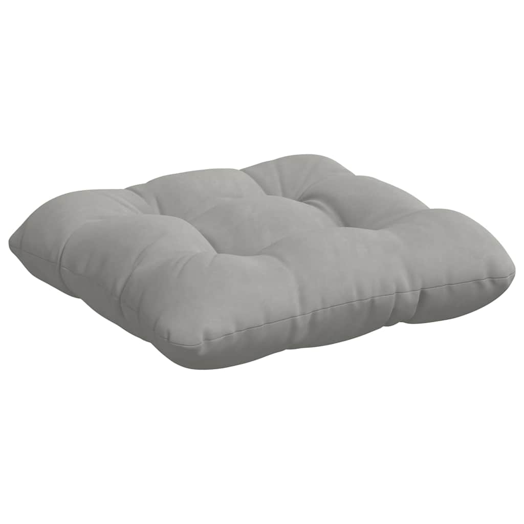 Jastučići za sjedenje 4 pcs Svijetlo siva 45 x 45 cm