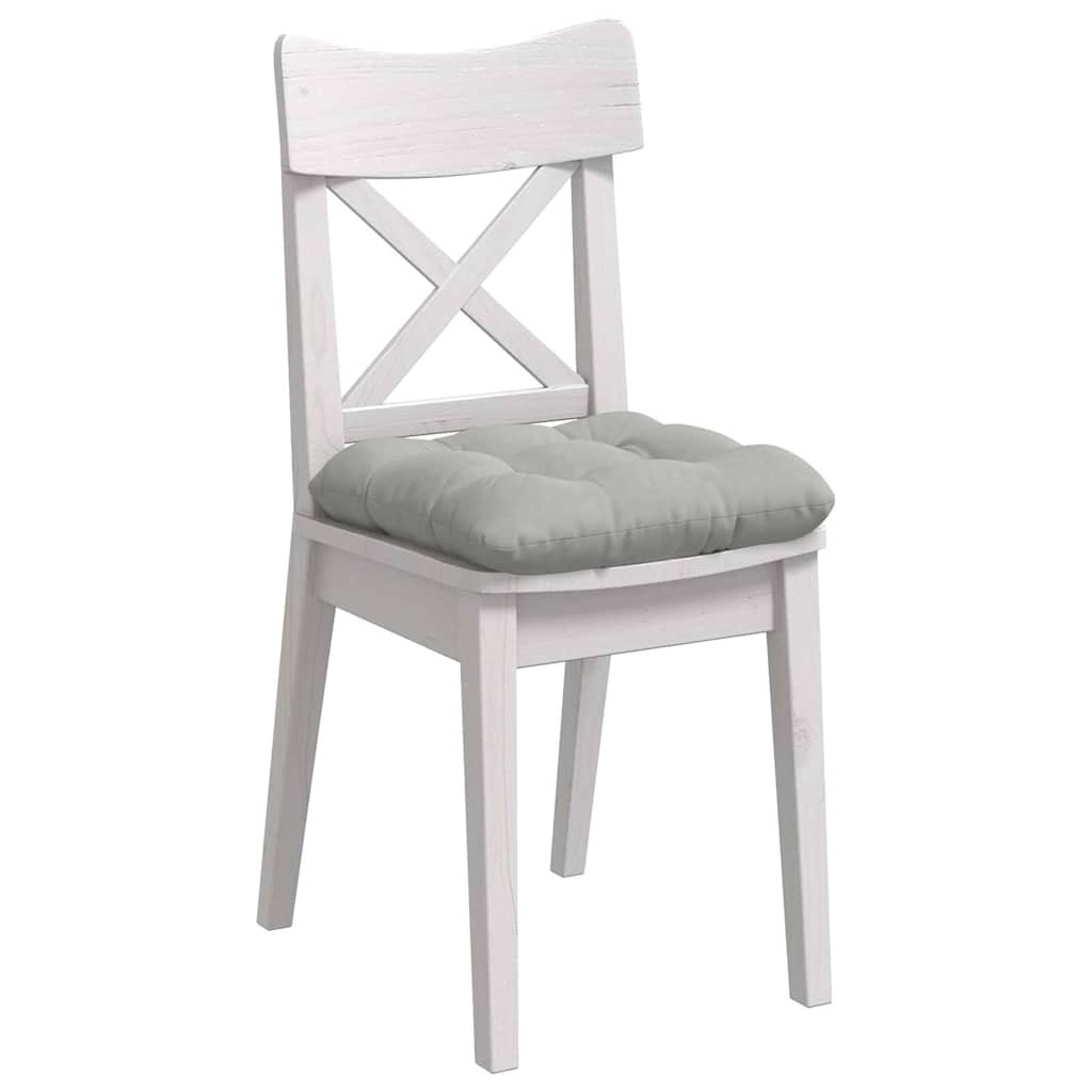 Jastučići za sjedenje 4 pcs Svijetlo siva 45 x 45 cm