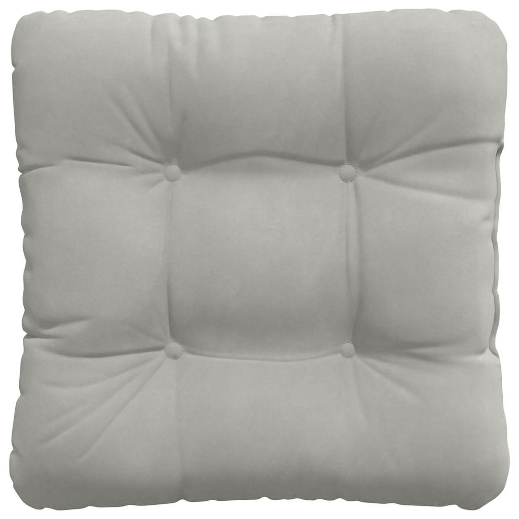 Jastučići za sjedenje 4 pcs Svijetlo siva 45 x 45 cm