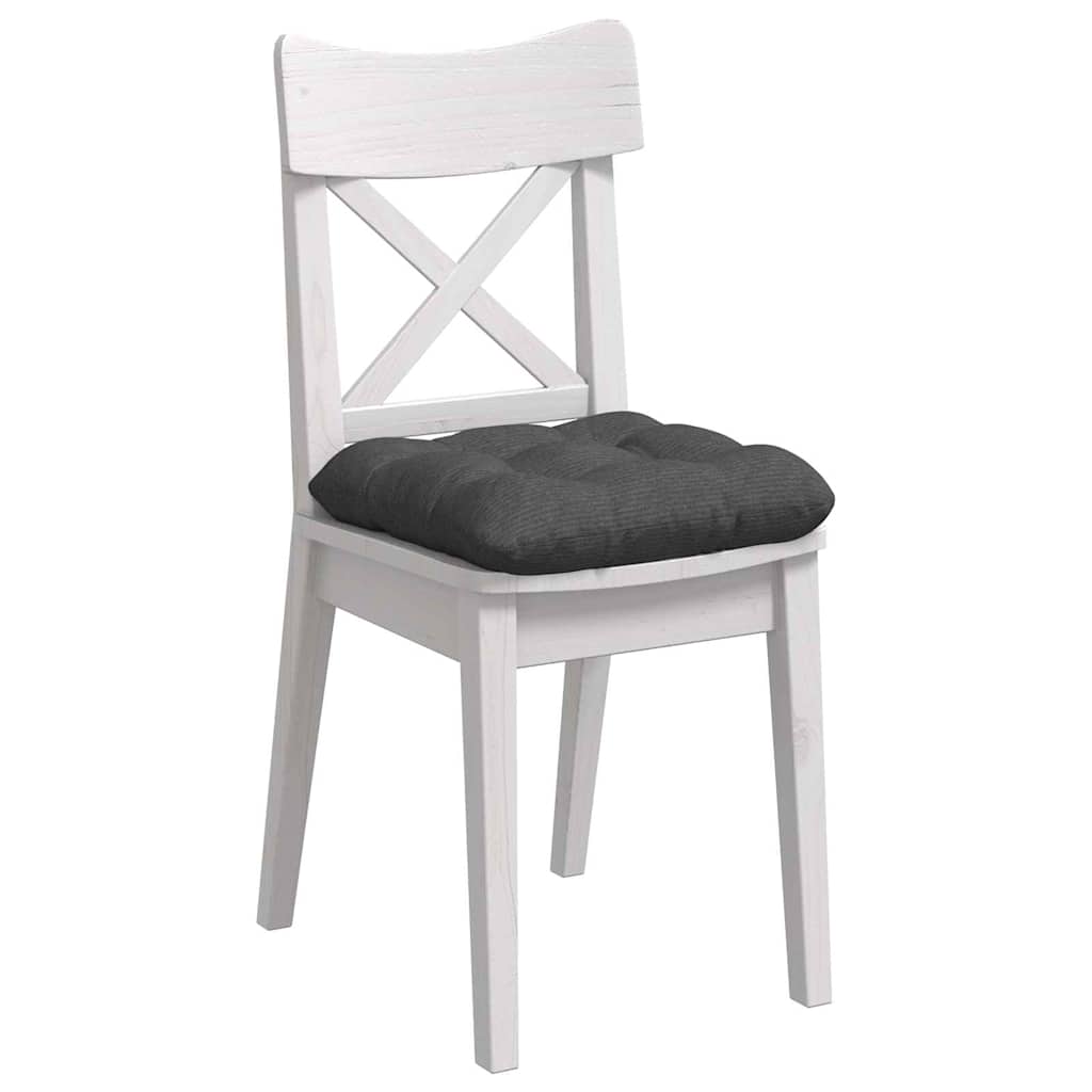 Jastučići za sjedenje 4 pcs Tamno siva 45 x 45 cm