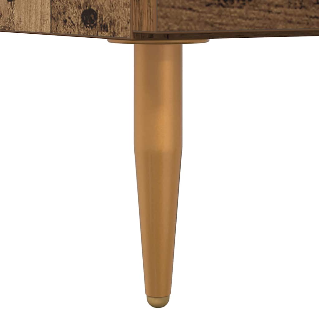 Noćni ormarić s ladicama 2 pcs Staro drvo 40 x 35 x 47,5 cm