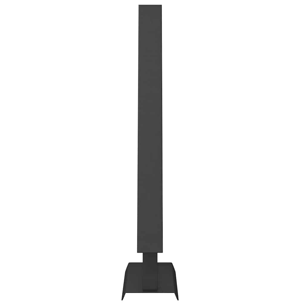 Metalna božićna jelka s stalakom Crna 60 cm Čelik