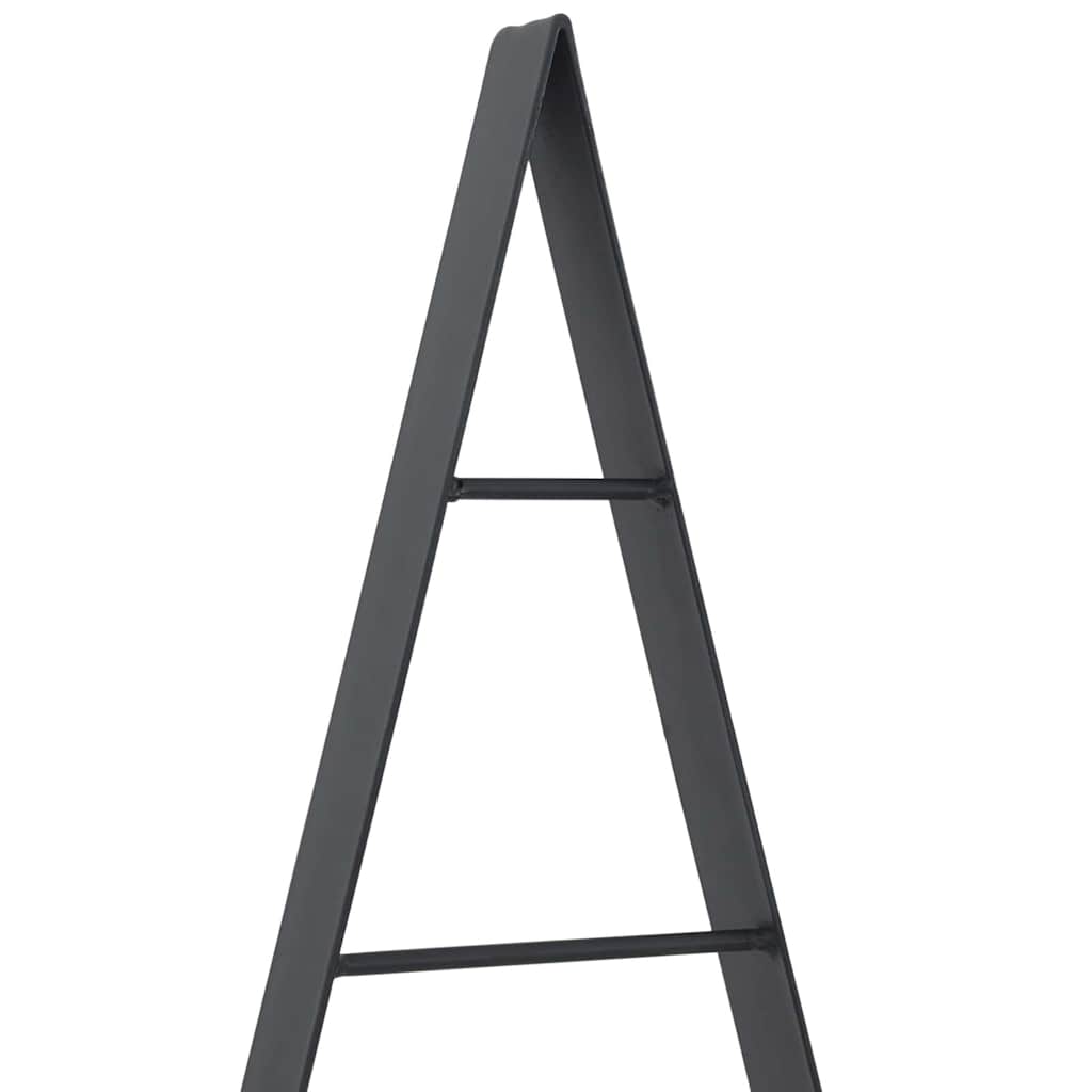 Metalna božićna jelka s stalakom Crna 90 cm Čelik