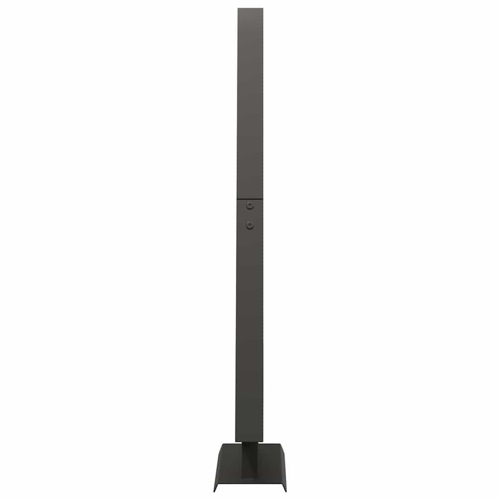 Metalna božićna jelka s stalakom Crna 90 cm Čelik