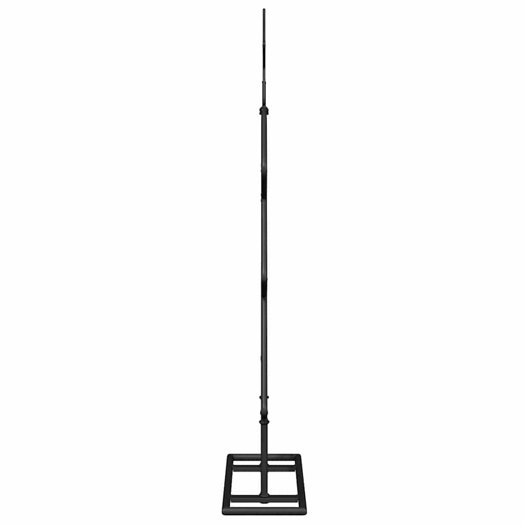 Metalna božićna jelka s stalakom Crna 60 cm Čelik
