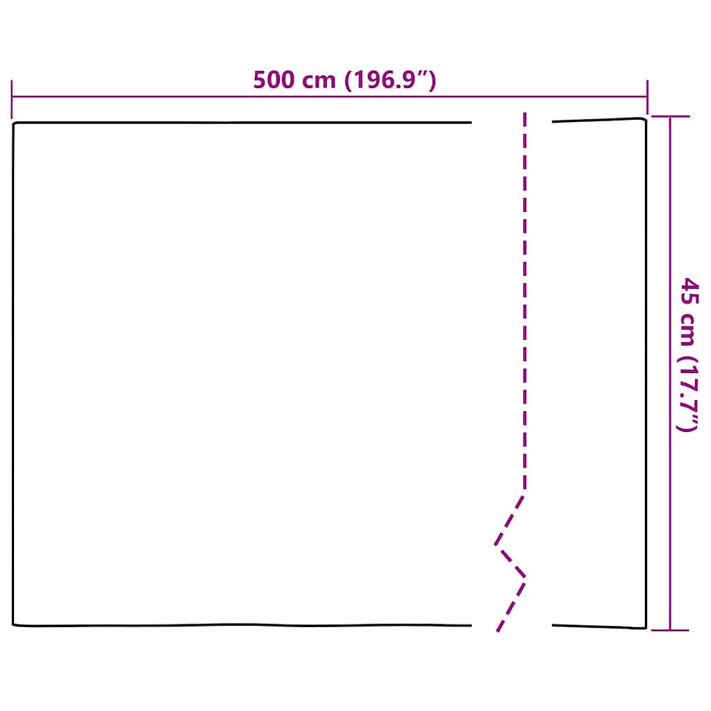 Statička folija za prozore Frosted siva 45 x 500 cm PVC