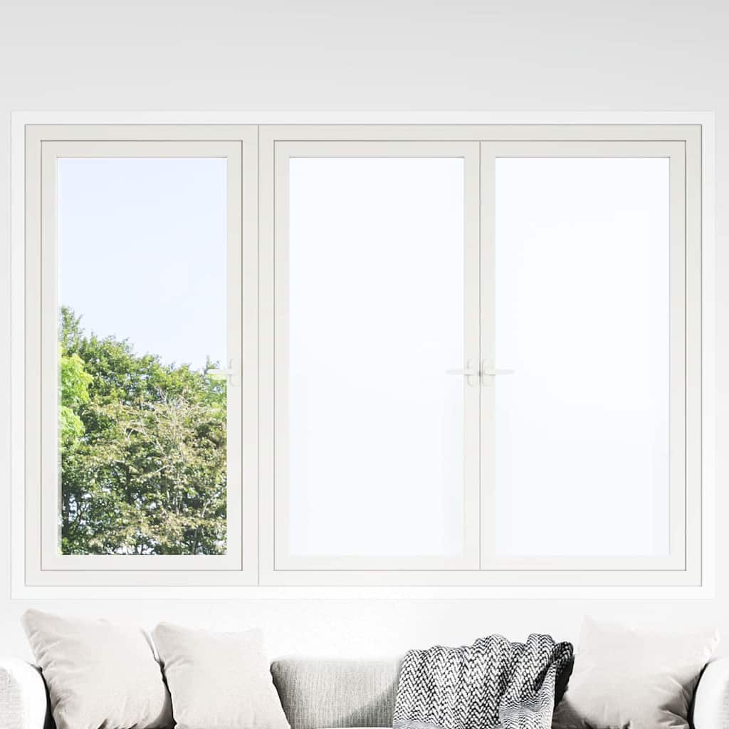 Statička folija za prozore Frosted siva 45 x 500 cm PVC