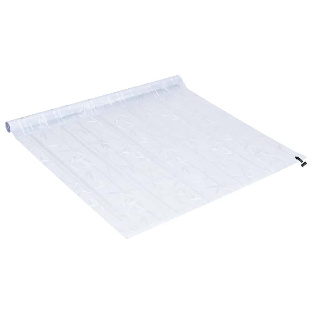 Statička folija za prozore Uzorak od bambusa 45 x 500 cm PVC