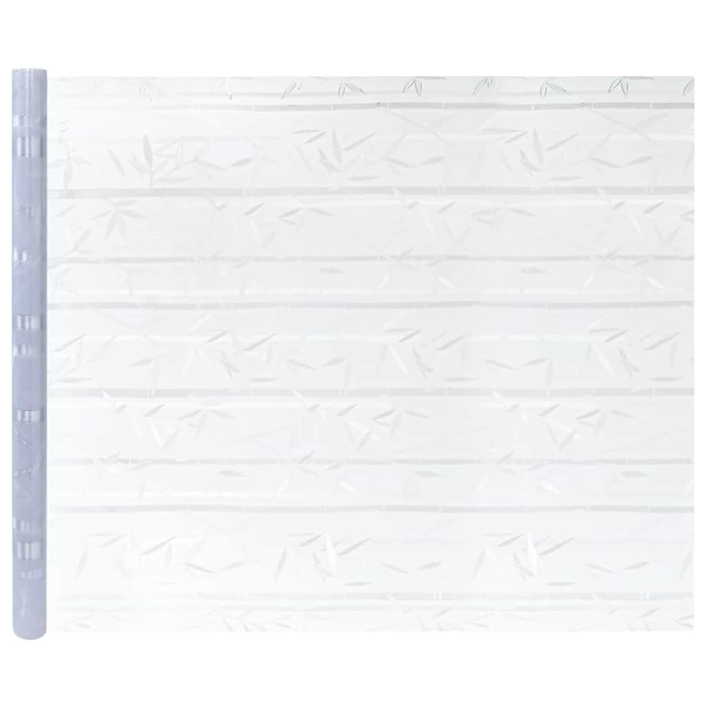 Statička folija za prozore Uzorak od bambusa 45 x 500 cm PVC