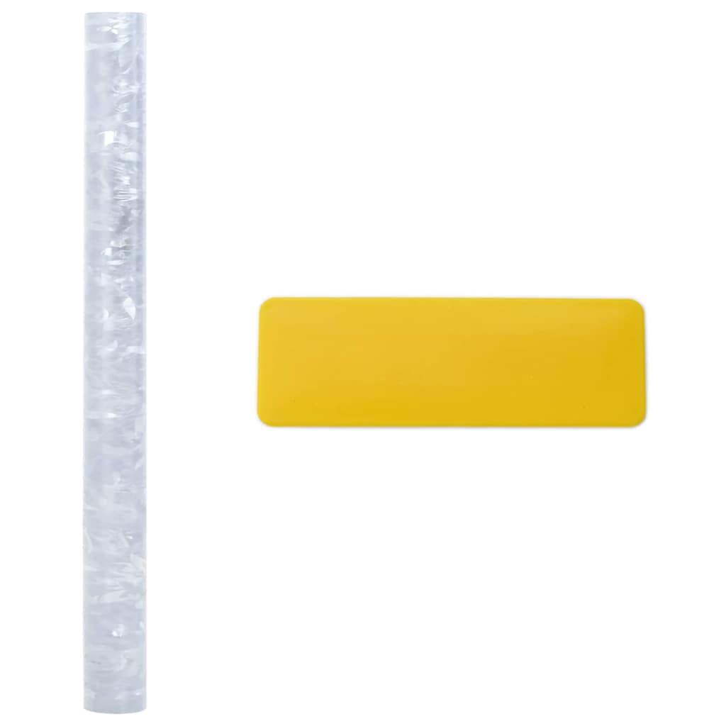 Statička folija za prozore Uzorak cvjetova 60 x 500 cm PVC