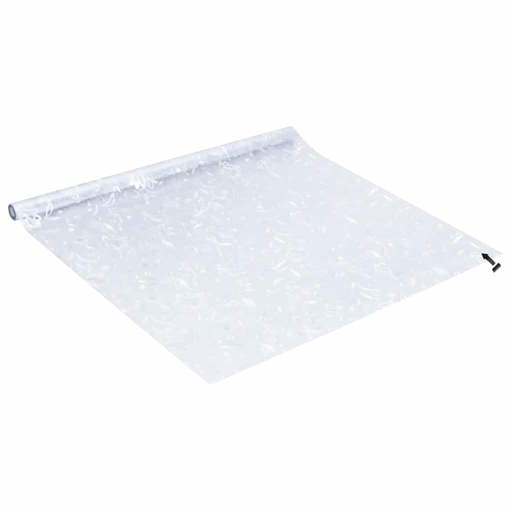 Statička folija za prozore Uzorak cvjetova 60 x 500 cm PVC