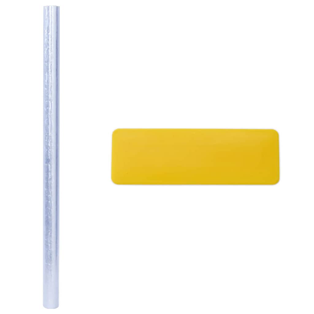 Statička folija za prozore *Transparent*an 90 x 1000 cm PVC