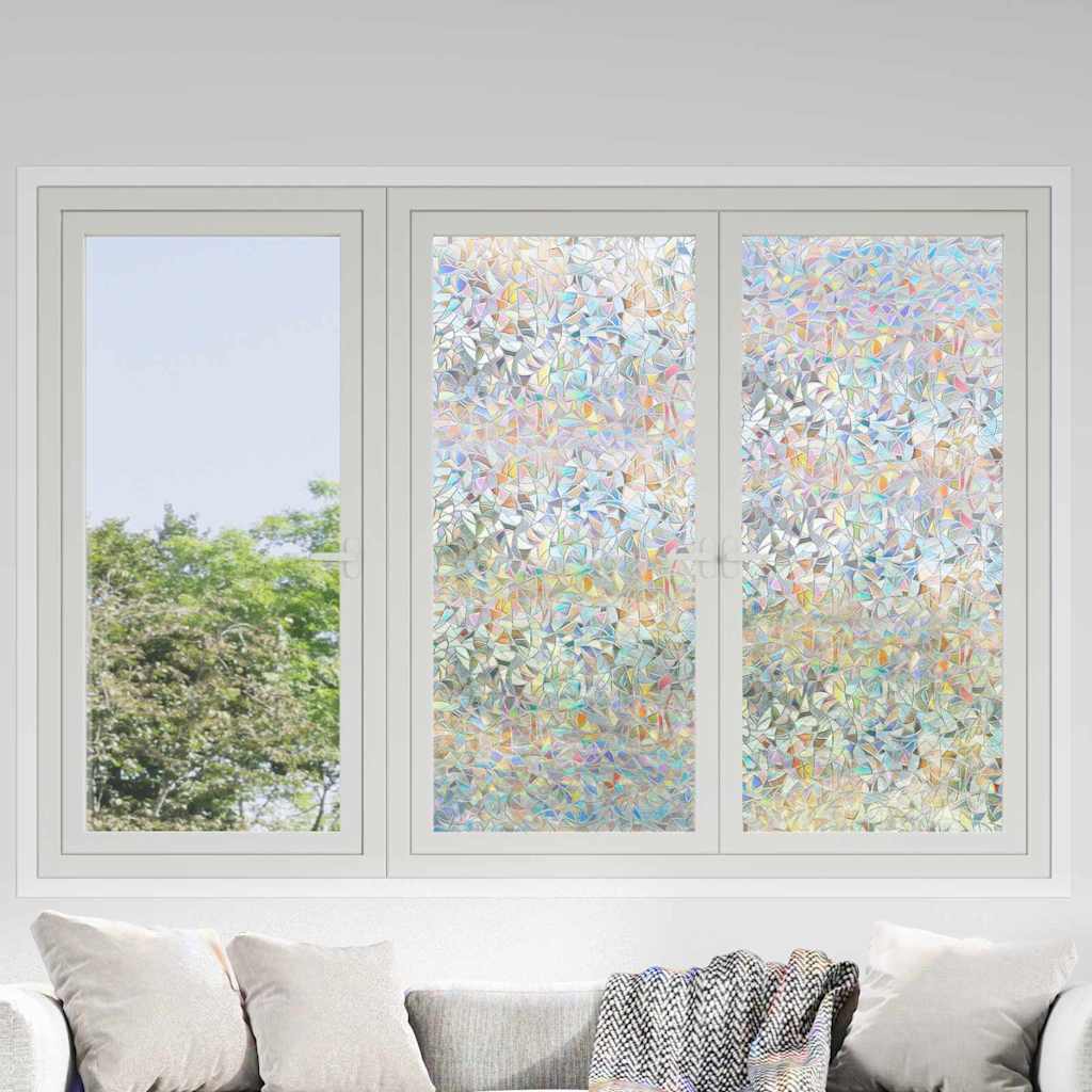 Statička folija za prozore *Transparent*an 90 x 1000 cm PVC