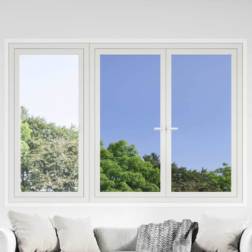 Static Reflective Solar Window Film Srebrna 90 x 1000 cm PVC