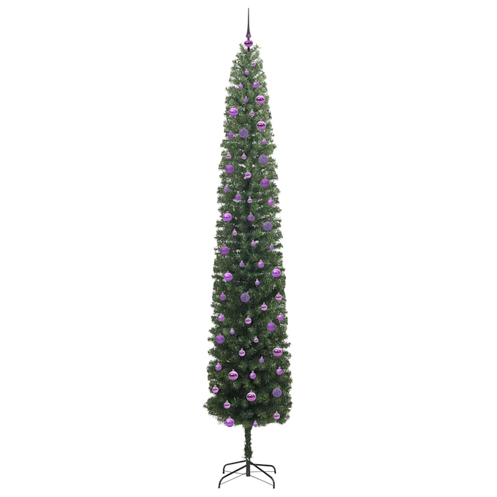 Umjetno božićno drvce Zelena 270 cm PVC i čelik i plastika